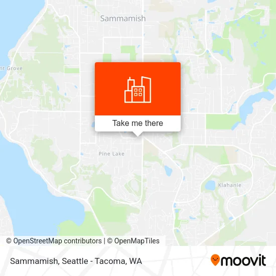 Sammamish map