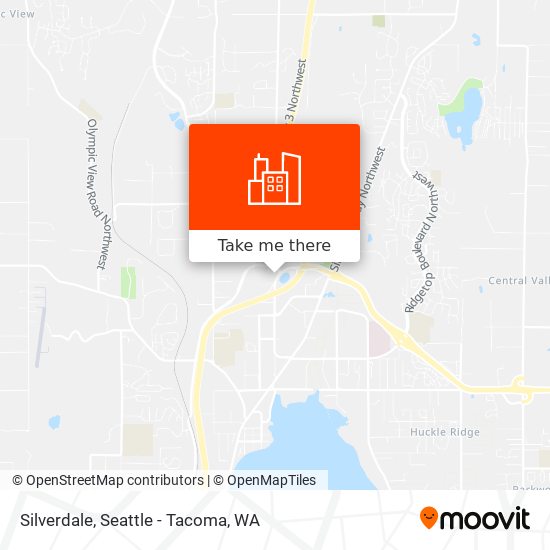 Silverdale map