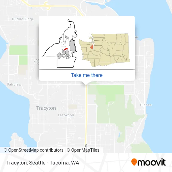 Tracyton map