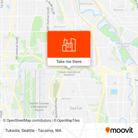 Tukwila map