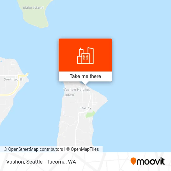 Vashon map