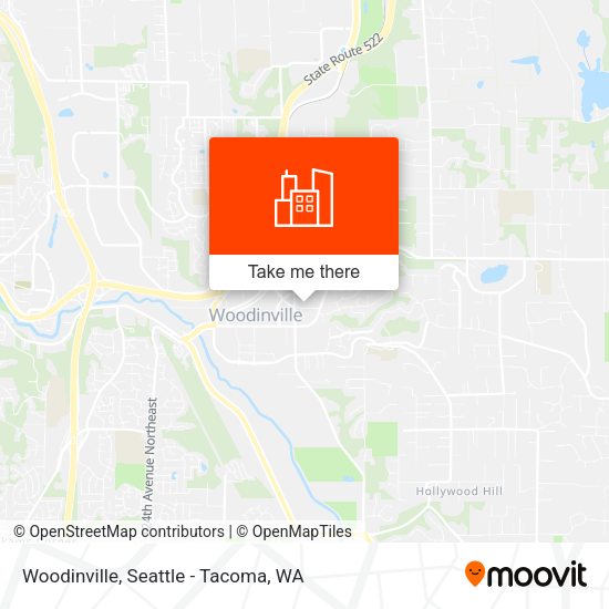 Mapa de Woodinville
