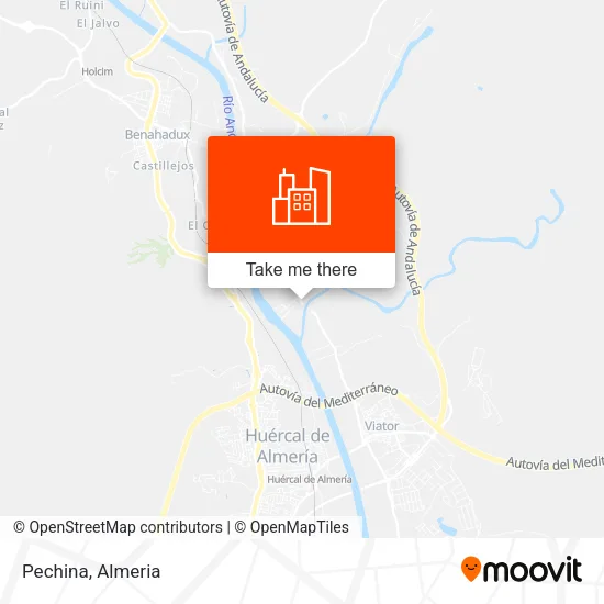 Pechina map