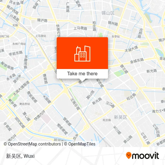 新吴区 map
