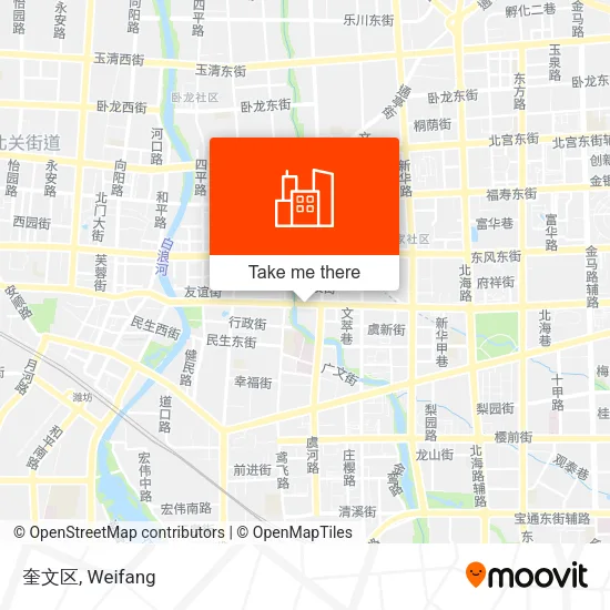 奎文区 map
