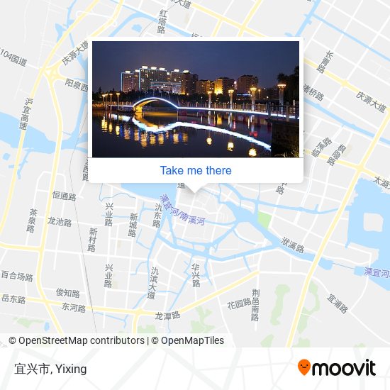 宜兴市 map