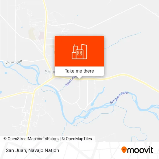 San Juan map