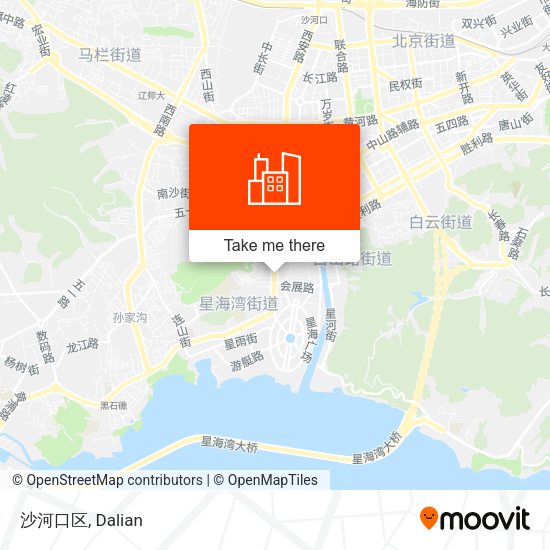 沙河口区 map