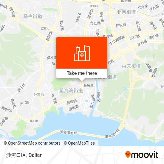 沙河口区 map