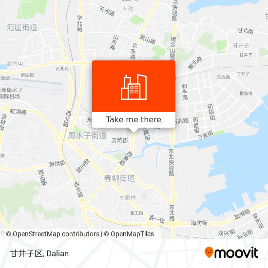 甘井子区 map