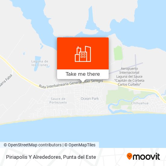 Piriapolis Y Alrededores map