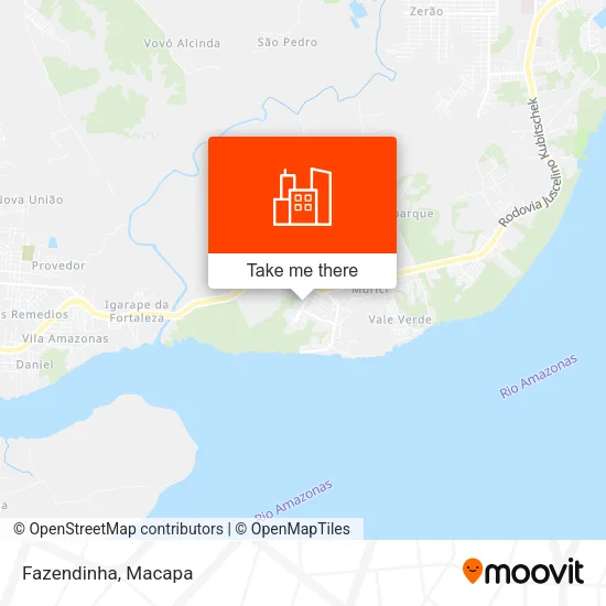 Fazendinha map
