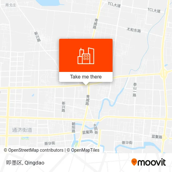 即墨区 map