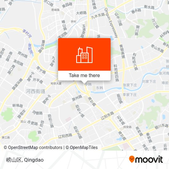 崂山区 map