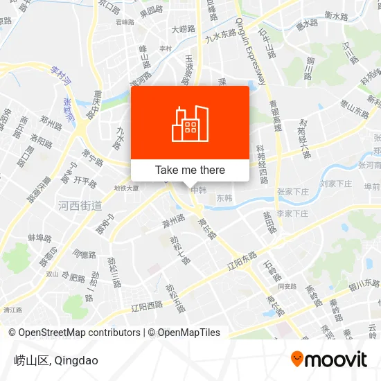崂山区 map