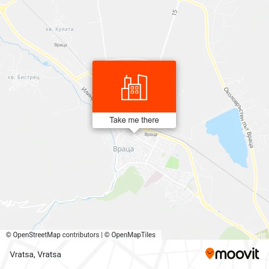 Карта Vratsa
