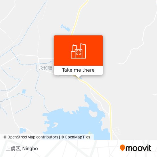 上虞区 map