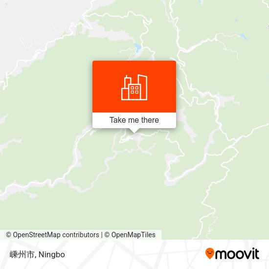 嵊州市 map