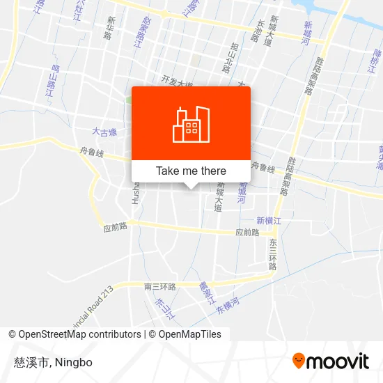 慈溪市 map