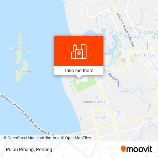 Pulau Pinang map