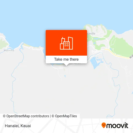 Hanalei map