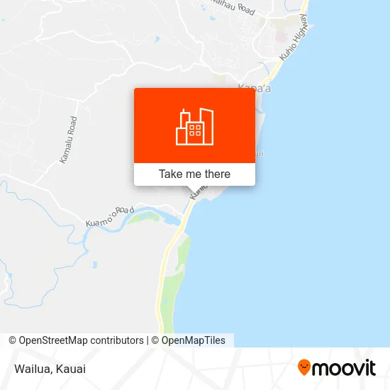 Wailua map