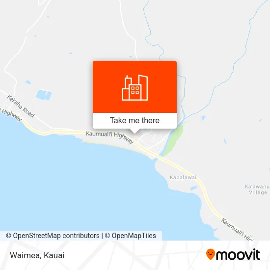 Waimea map