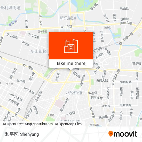 和平区 map