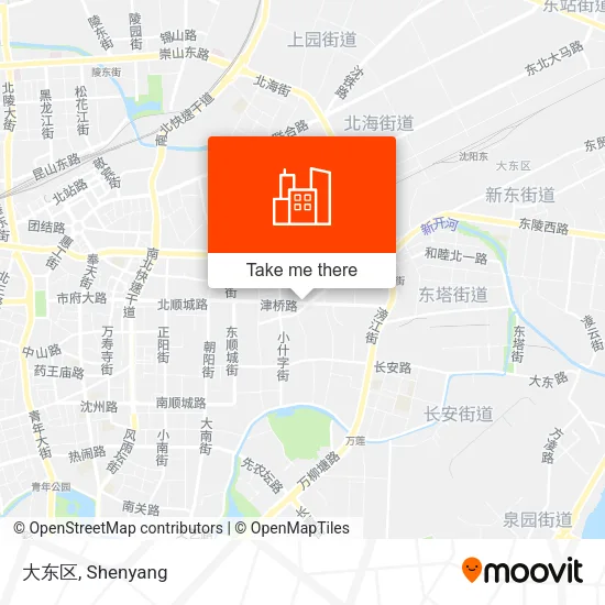 大东区 map