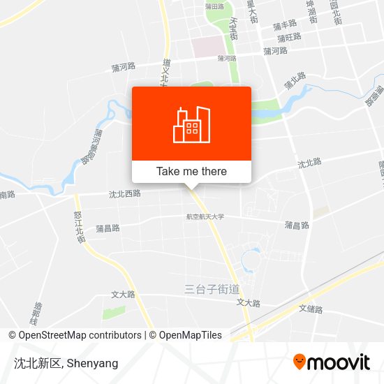 沈北新区 map