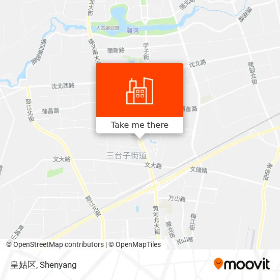 皇姑区 map