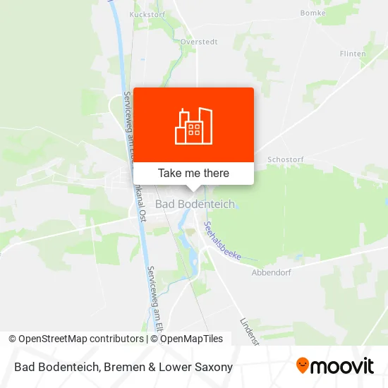 Карта Bad Bodenteich