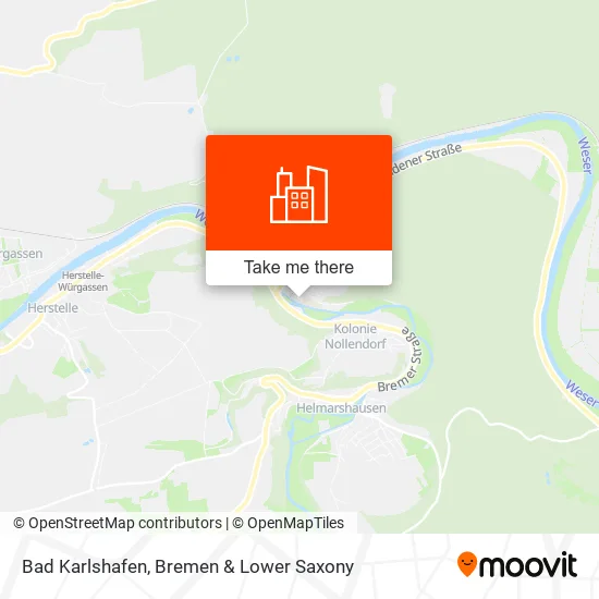 Карта Bad Karlshafen