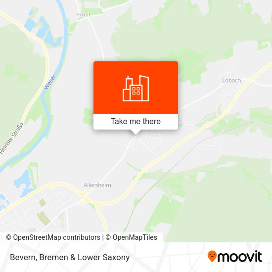 Карта Bevern