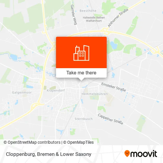 Карта Cloppenburg
