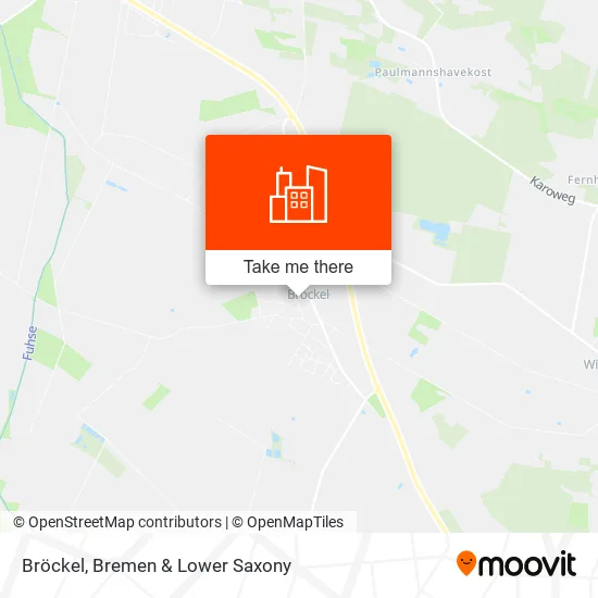 Карта Bröckel