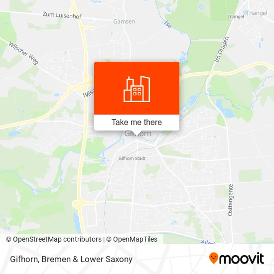 Карта Gifhorn