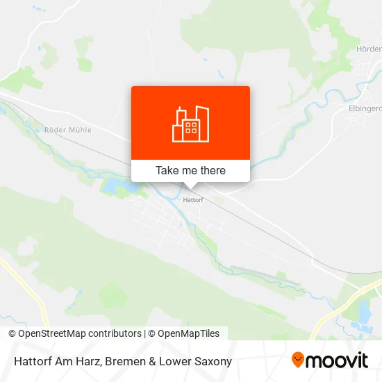 Карта Hattorf Am Harz