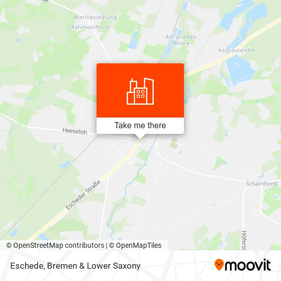 Карта Eschede