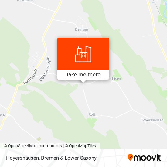 Hoyershausen map