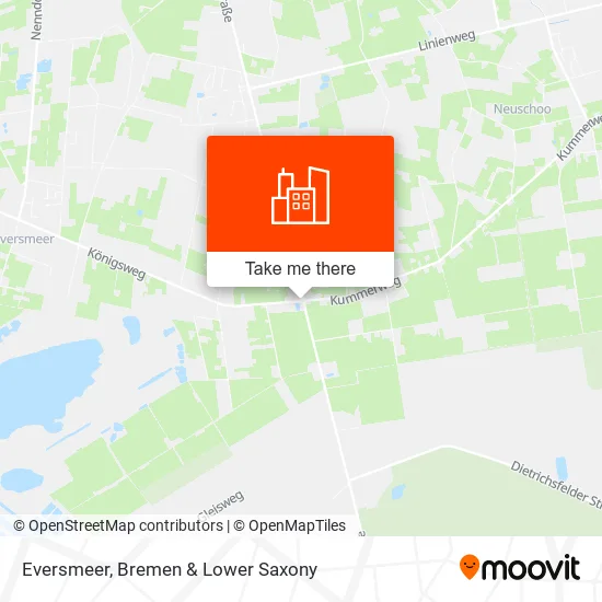 Карта Eversmeer