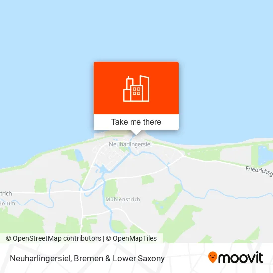 Карта Neuharlingersiel
