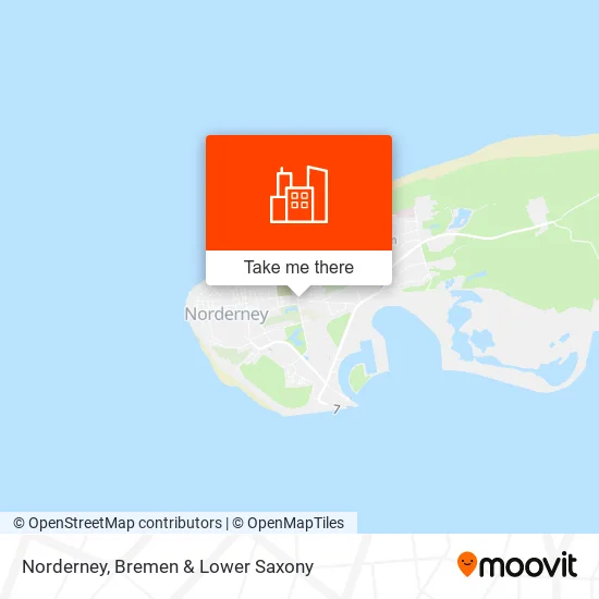 Карта Norderney