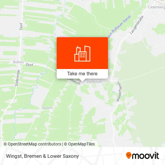 Карта Wingst