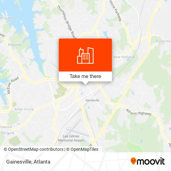 Gainesville map