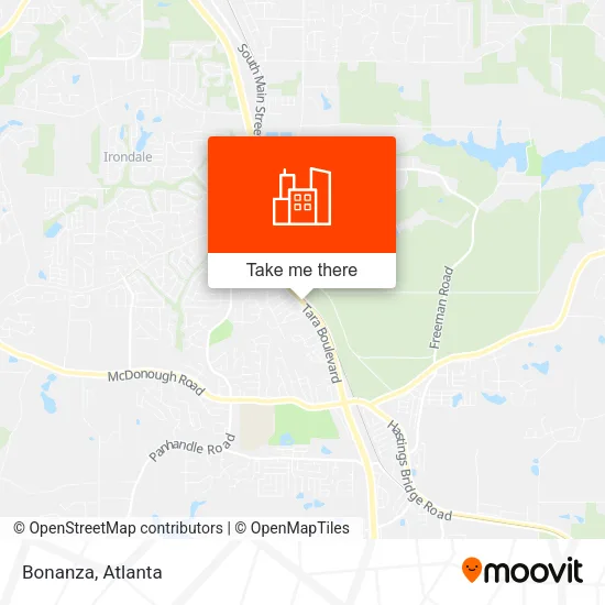Bonanza map