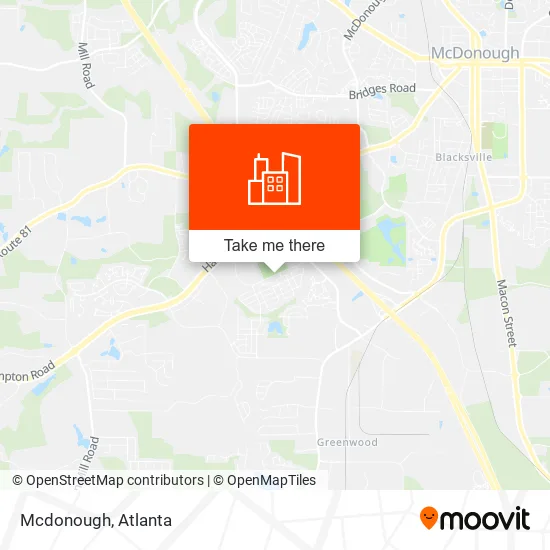Mcdonough map