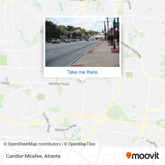 Candler-Mcafee map