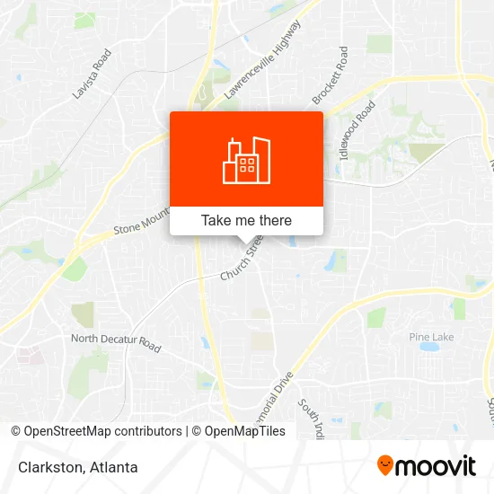 Clarkston map