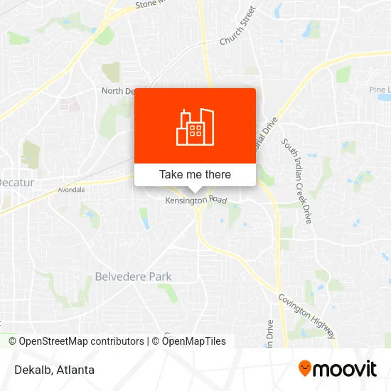 Dekalb map